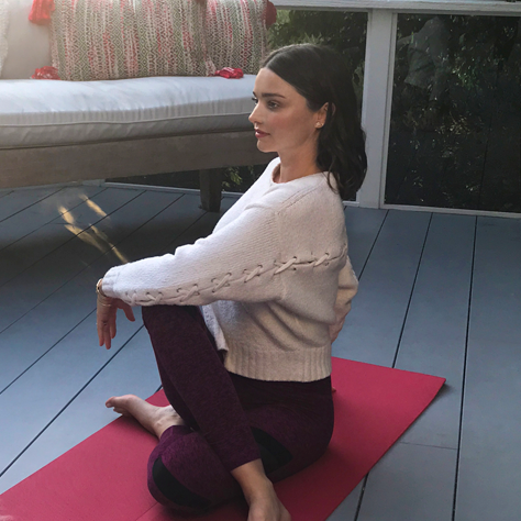 Miranda Kerr Yoga