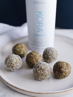 Healthy Snacking - KORA Skinfood Protein Balls - Chef Kate & Holly Wood