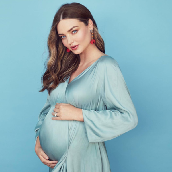 Pregnancy, Breastfeeding, Fertility & KORA Organics Miranda Kerr. Image credit @marieclaire GRID